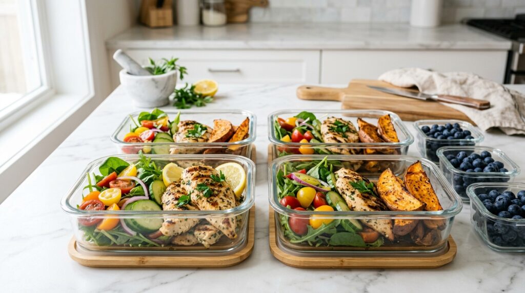 7-Day 16:8 Fasting Meal Plan: 1,500 Calories/Day (Complete Recipes, Macros & Grocery List)
