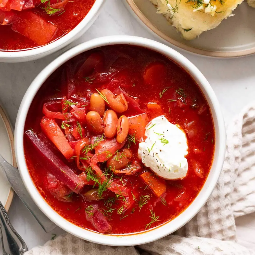 Healthy Russian Borscht