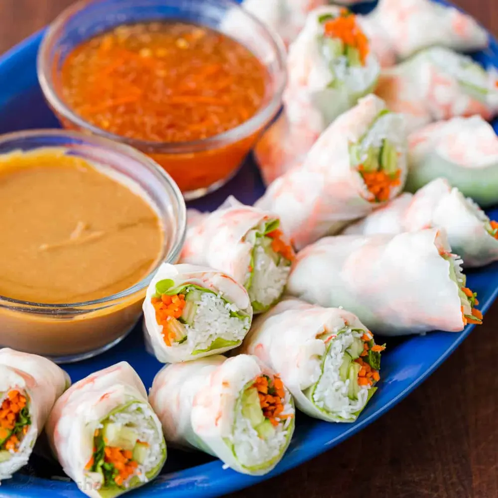 Keto Vietnamese Fresh Spring Rolls