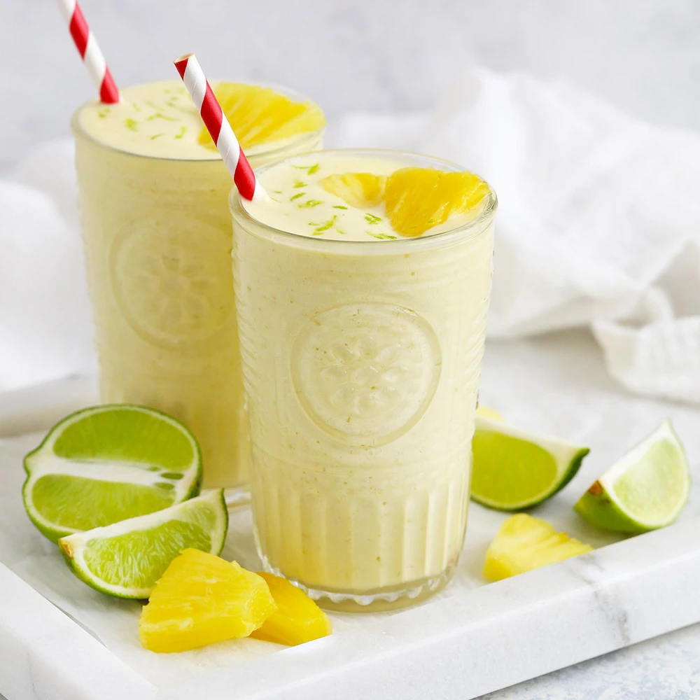 Healthy Pineapple Coconut Smoothie