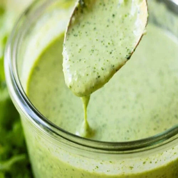 Vegetarian Creamy Aji green sauce