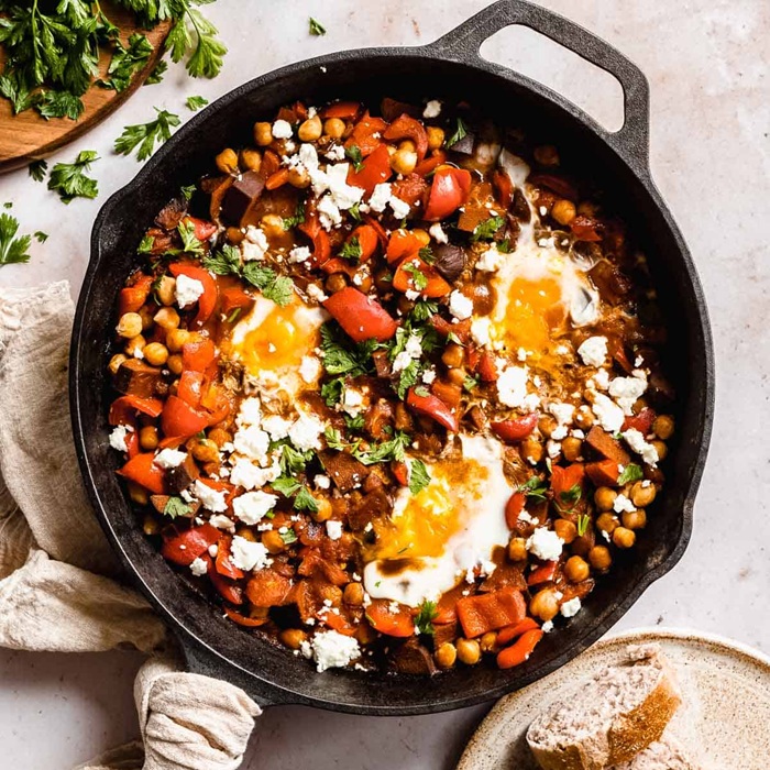 Keto Vegetarian Shakshuka