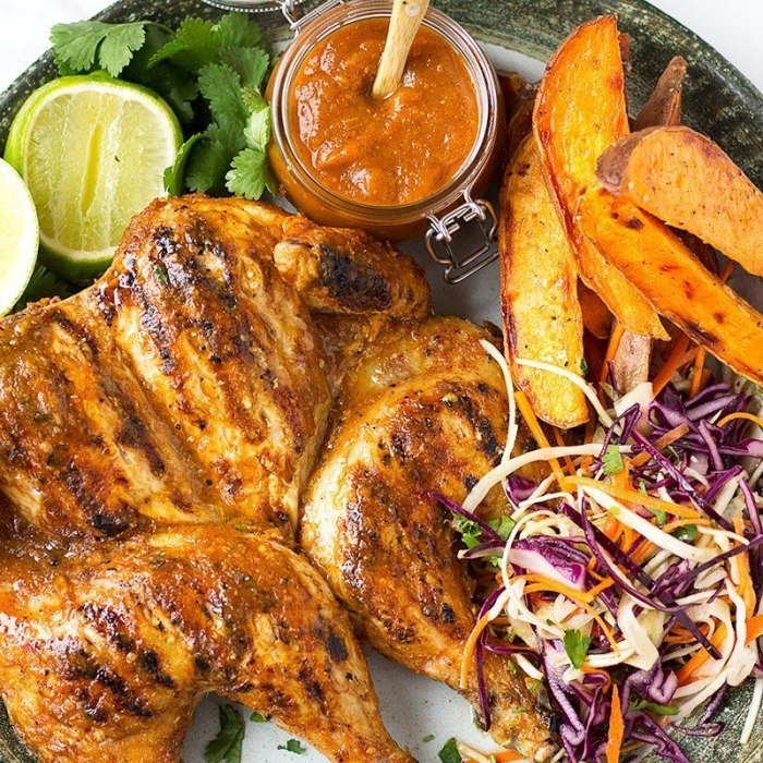 Low-Carb Piri-piri chicken and slaw