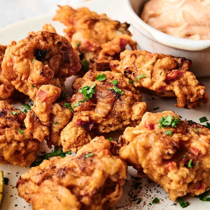 Low-Carb Conch Fritters