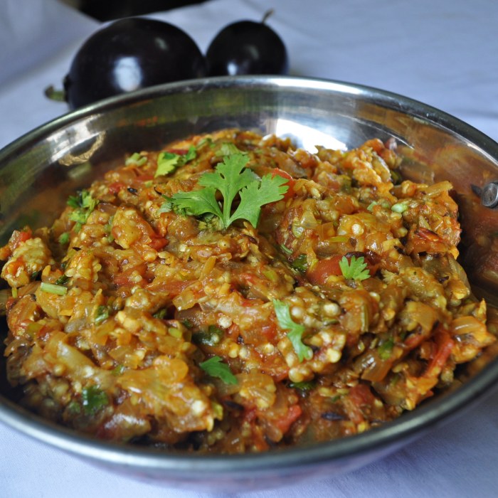 Vegetarian Baingan Bharta