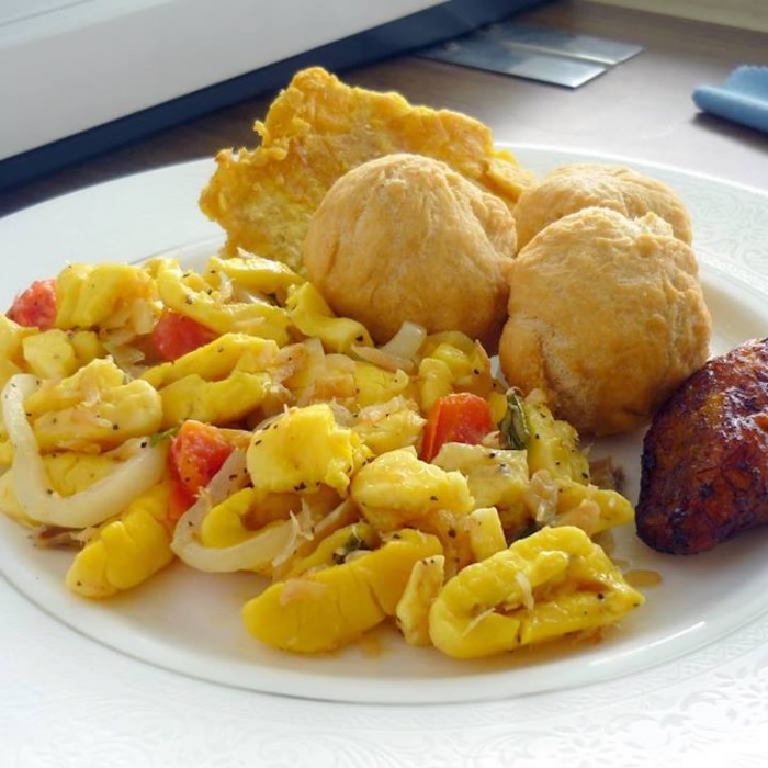 Low-Carb Saltfish and Ackee